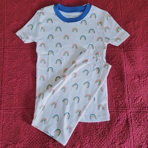 Janie and Jack Rainbow Unisex 2-Piece Pajama Set 7